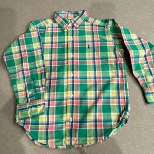 Ralph Lauren Boys Colorful Button Down
